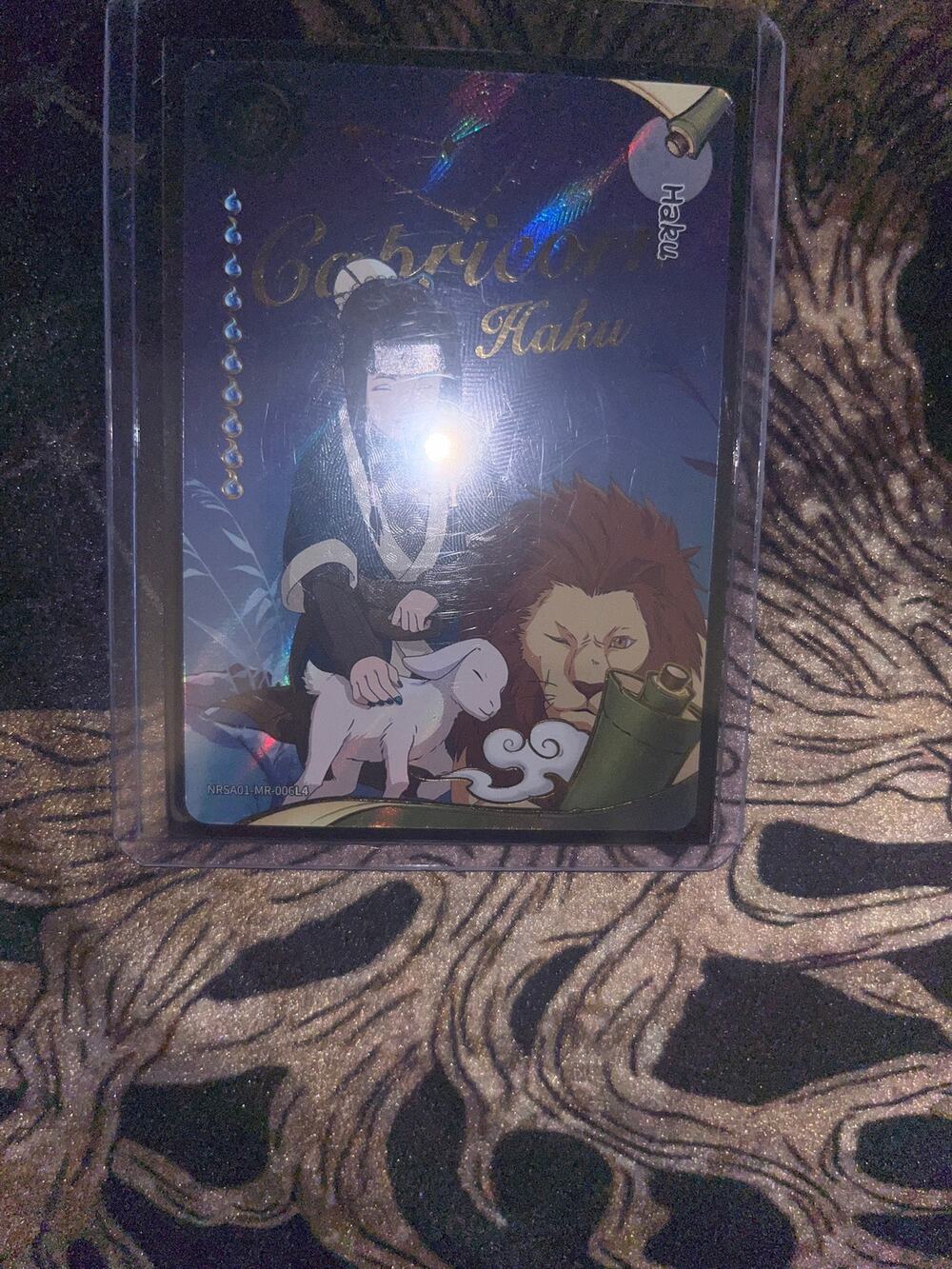 Capricorn Haku card from the Kayou Naruto English Heaven Scroll series.